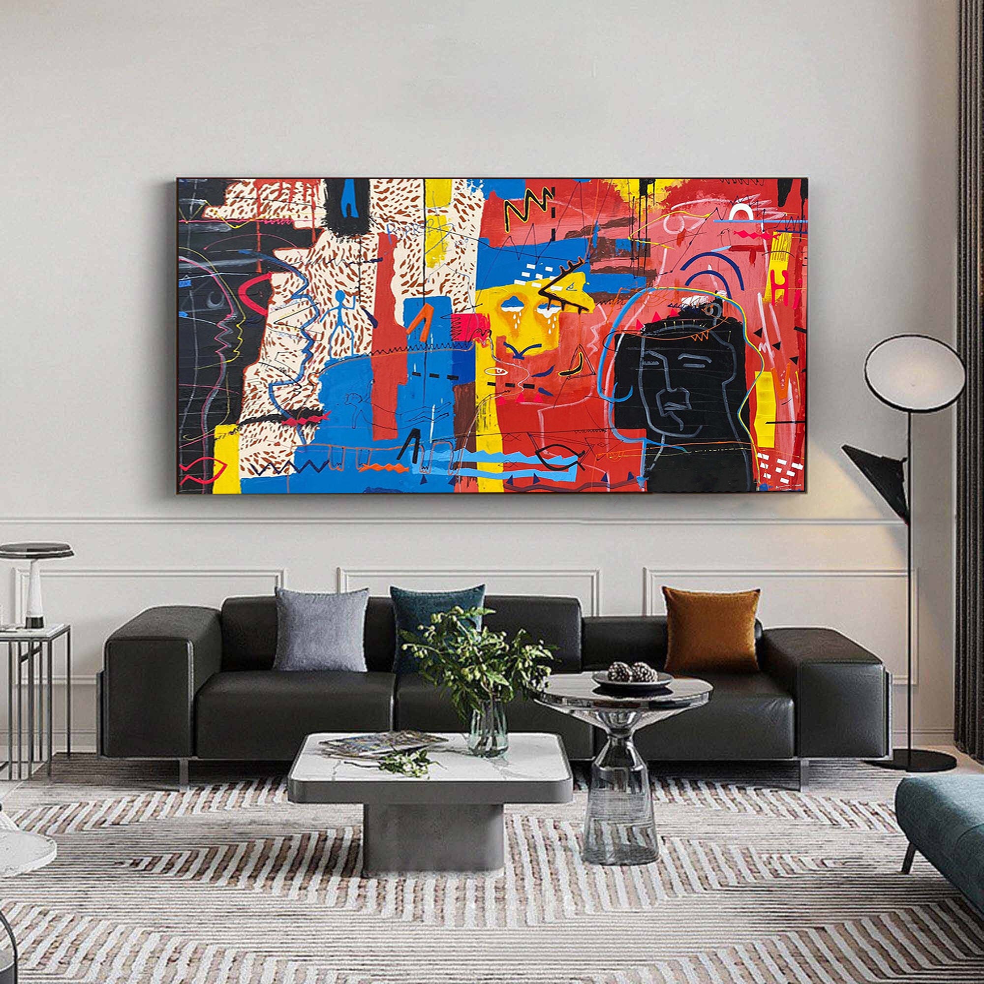 Homeproglobal Abstract Graffiti Art | Abstract Paintings | Wall Art #HAG010