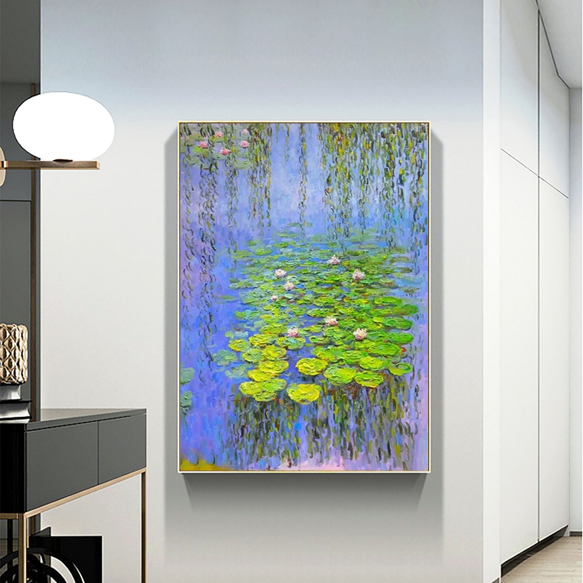 Homeproglobal Textured Abstract Wall Art for Contemporary Living Room and Dining Area #SG038