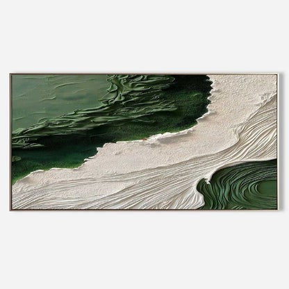 Homeproglobal Horizontal Textured Abstract Wall Art for Living Room and Dining Area #SG046