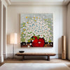 Floral Oil Painting for Living Room Wall Art #CA017