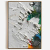 Abstract Textured Wall Art for Living Room or Bedroom #CA042