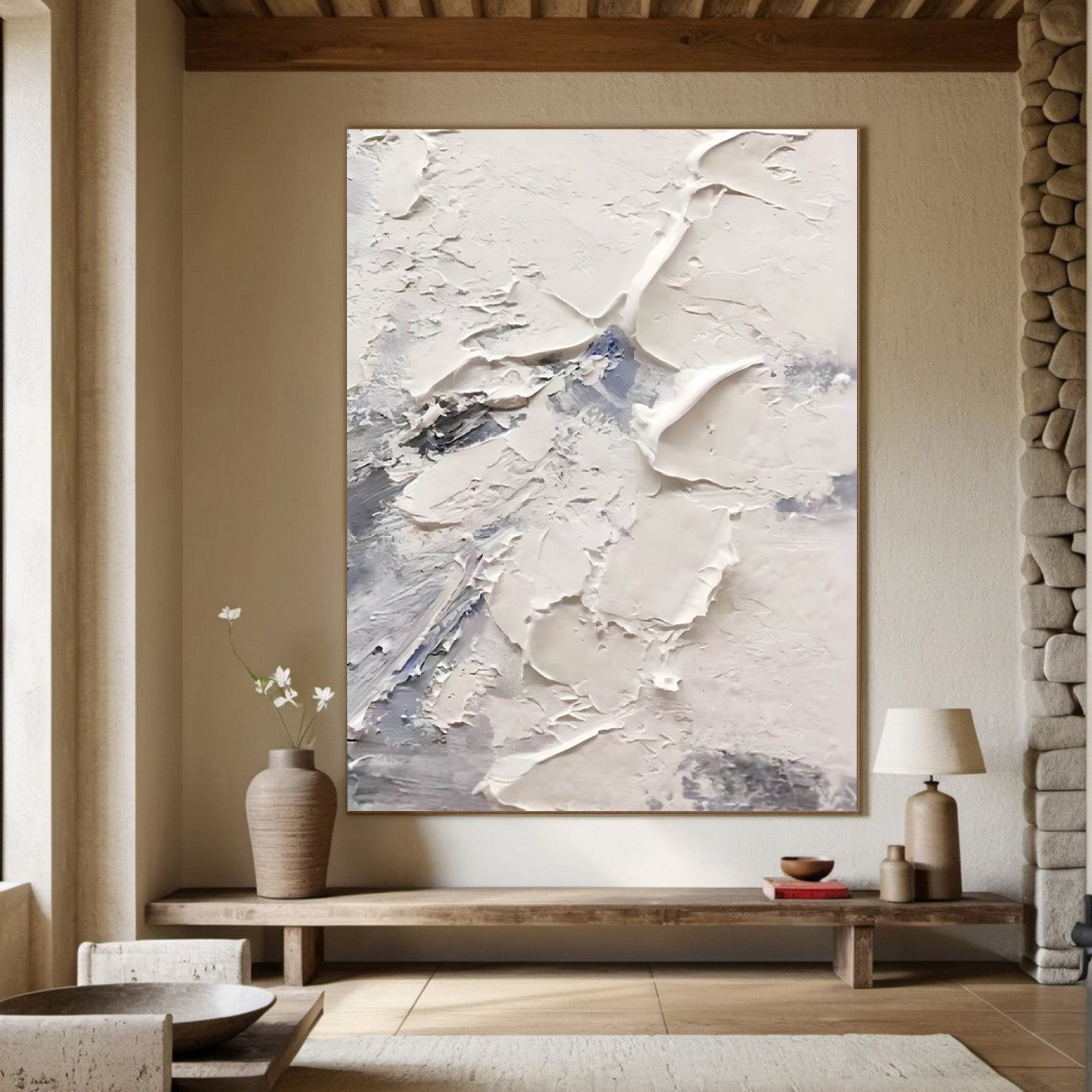 Abstract Textured Wall Art for Contemporary Home Decor by Homeproglobal #SG168