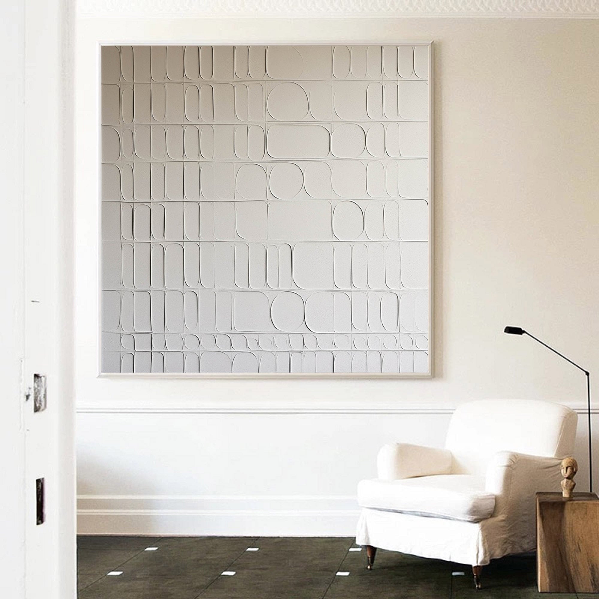 Textured Abstract Art for Living Room and Dining Area Wall Decor #SG247