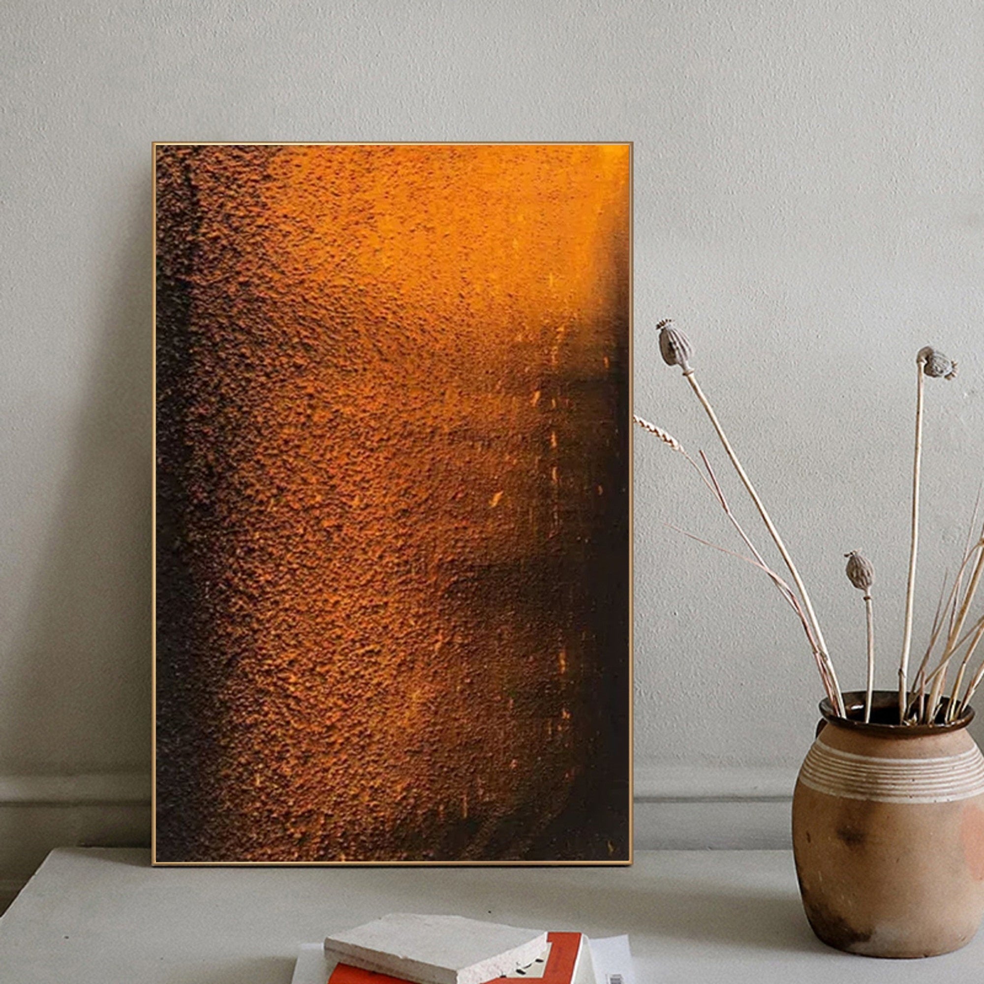 Textured Wall Art for Modern Living Room and Bedroom by Homeproglobal #SG079