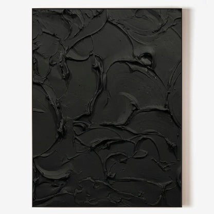 Black Texture Textured Wall Art for Living Room and Bedroom by Homeproglobal #SG183