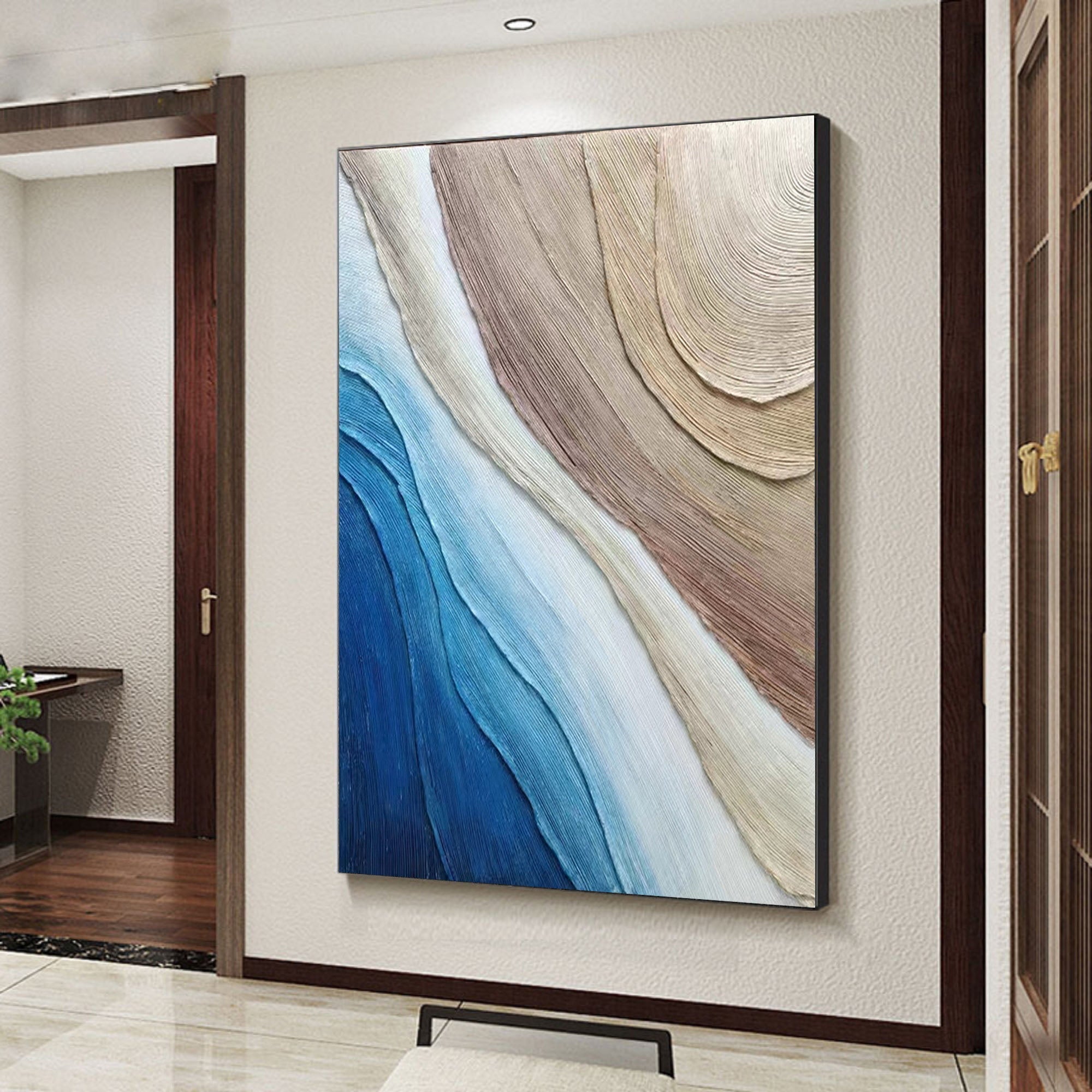 Textured Abstract Wall Art for Living Room and Bedroom Wall Decor #SG261