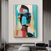 Textured Abstract Beach Wall Art for Living Room and Bedroom #CA045