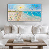HomeproGlobal Colorful Oil Painting | Beach Wall Art #HCP036