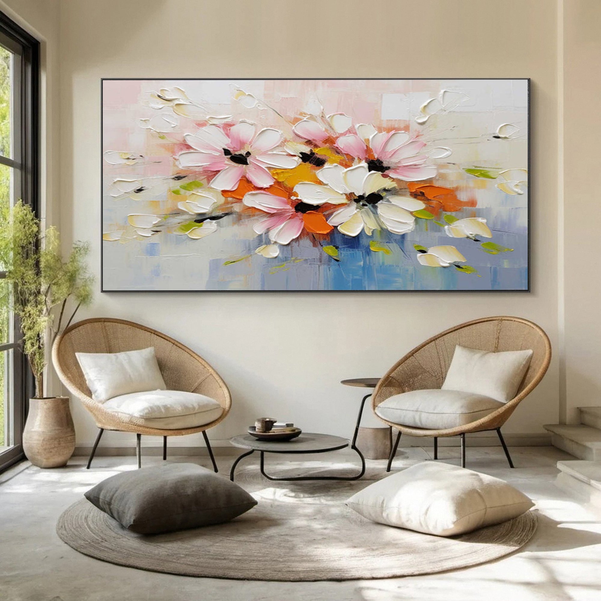 Homeproglobal Colorful Painting | Bathroom Wall Art #HCP123