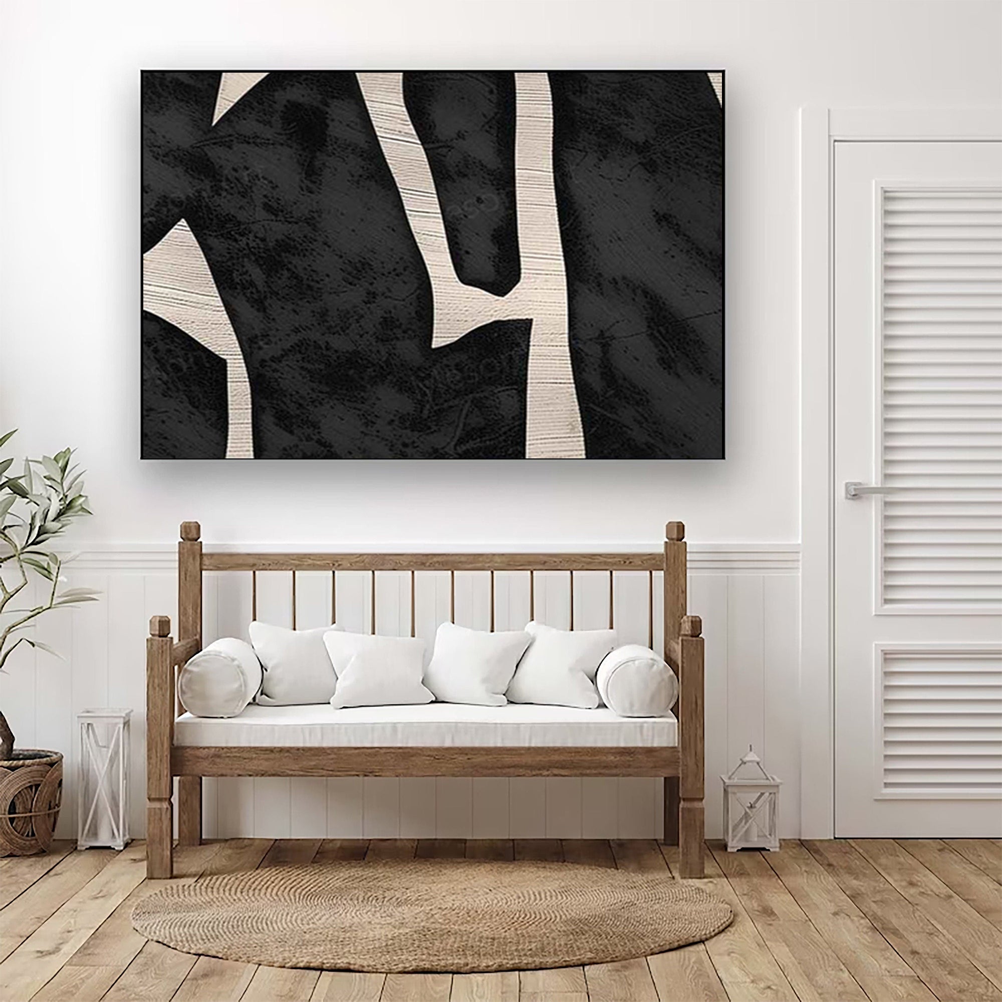 Homeproglobal Contemporary Minimalist Art | Abstract Wall Art #HCM095