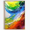 Large Colorful Abstract Wall Art for Modern Home Interiors #CA029