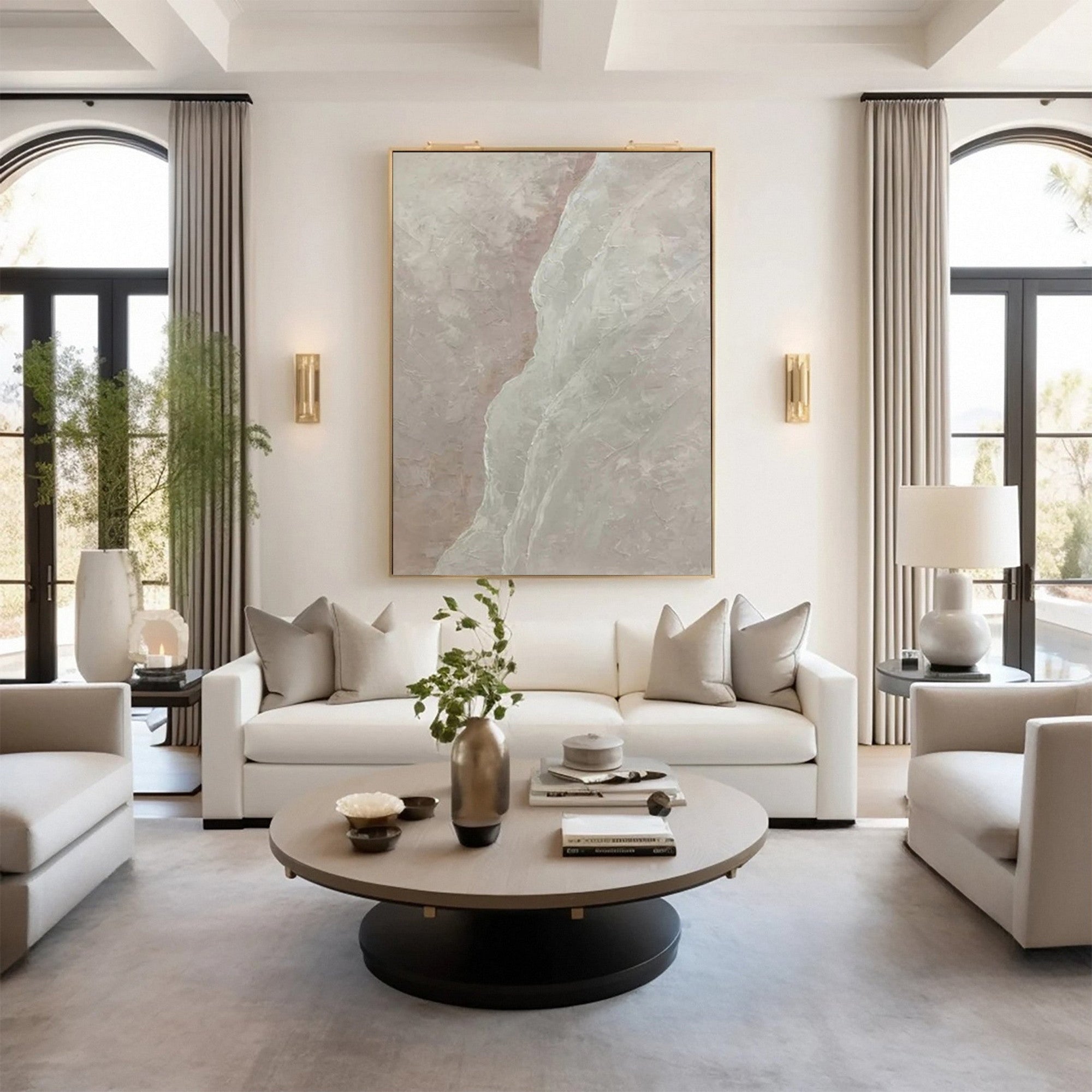 Textured Abstract Artwork for Living Room and Bedroom #TX158