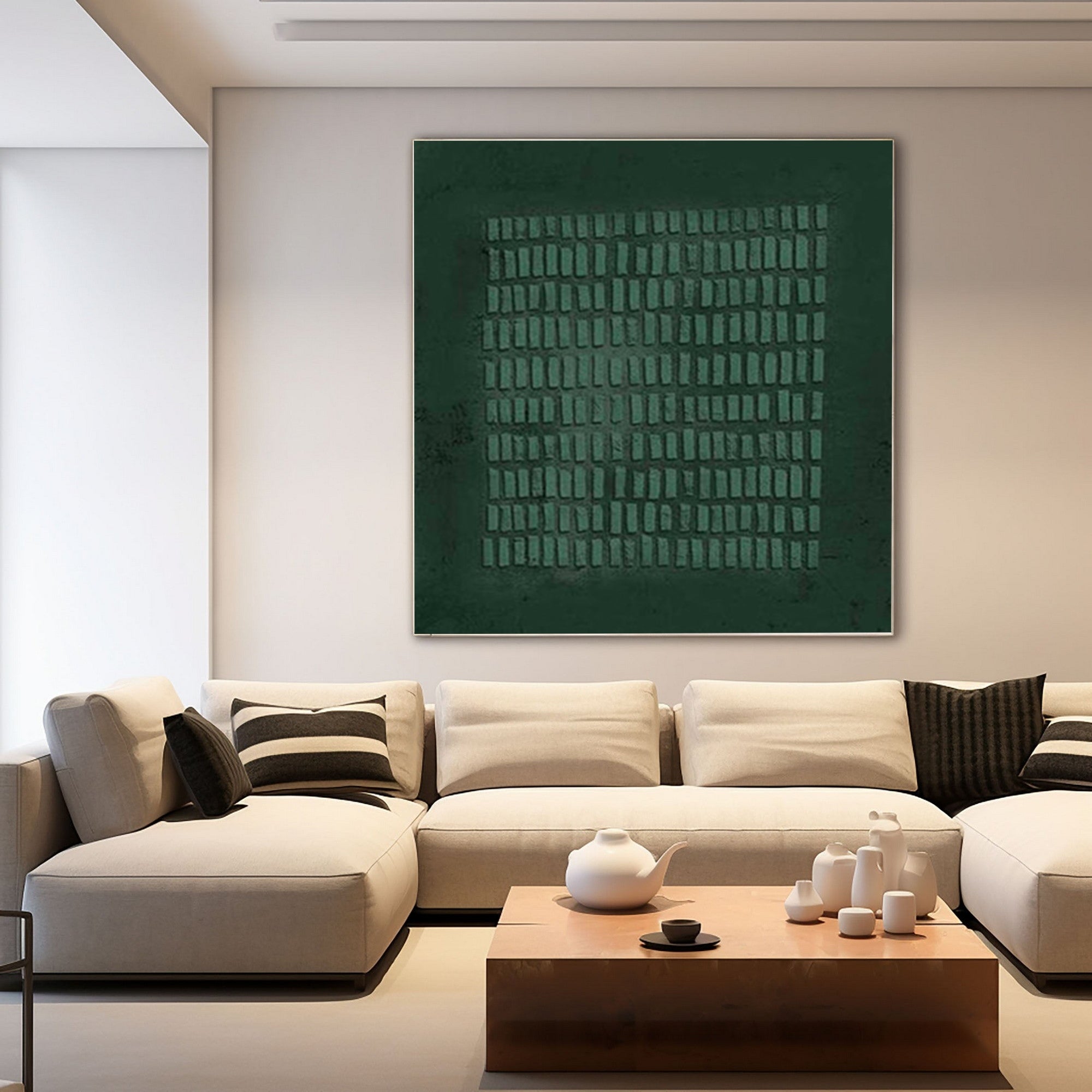 Wabi Sabi Inspired Textured Abstract Art for Living Room and Office Wall Decor #TX033