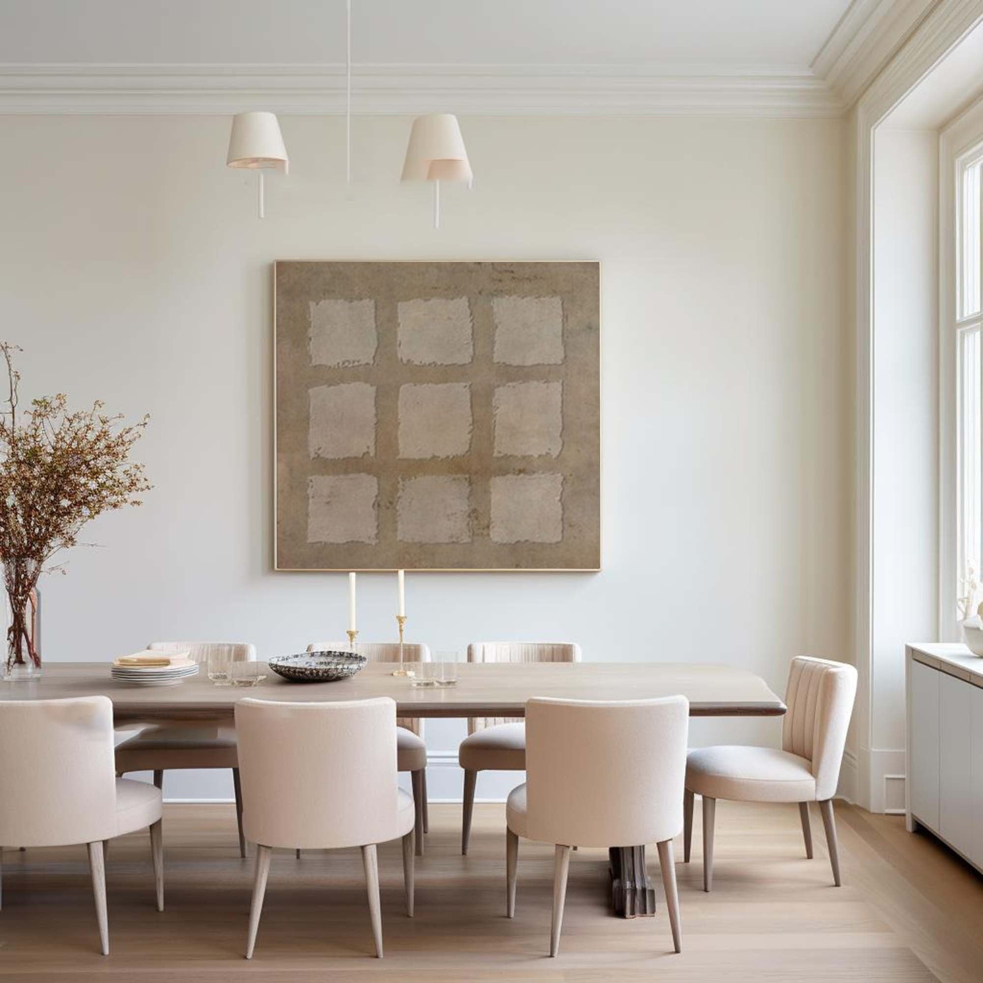 WabiSabi Wall Art with Elegant Organic Design #WSW1020