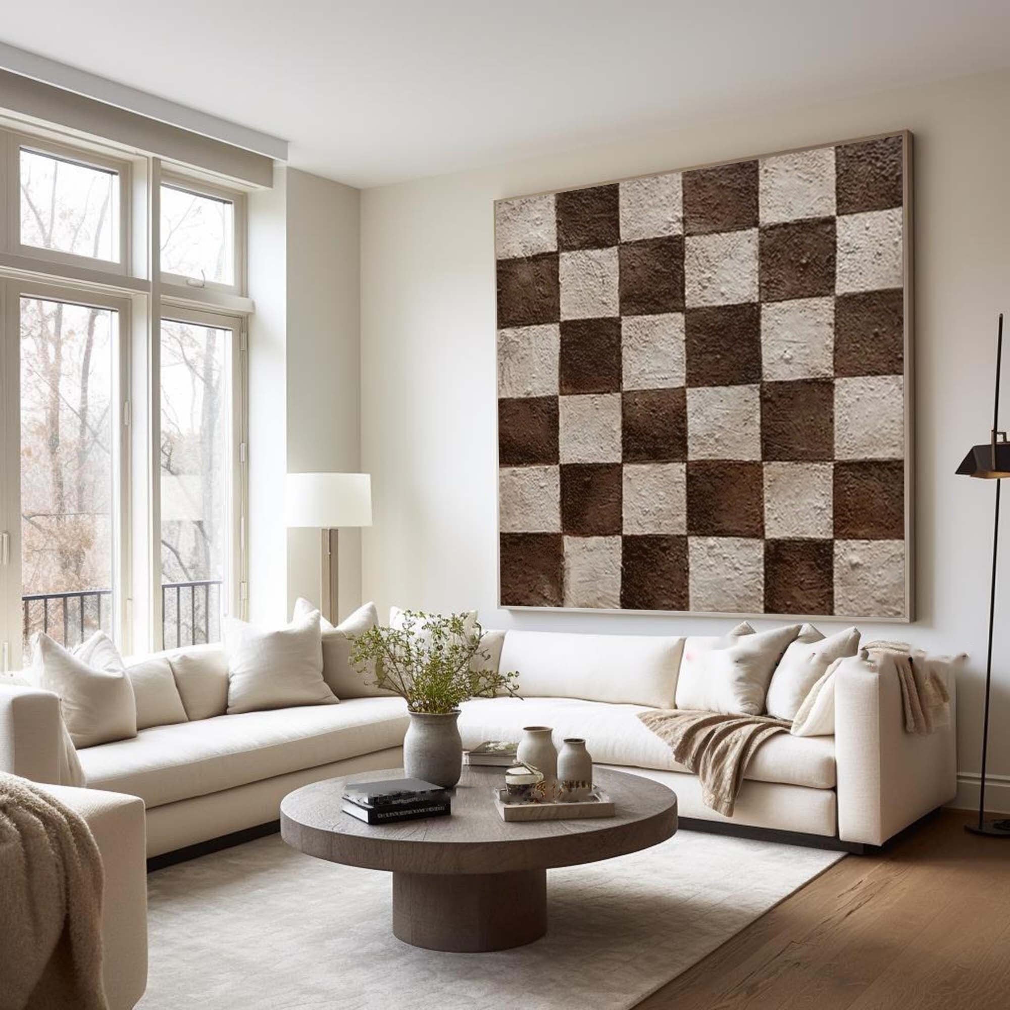 Wabi Sabi Inspired Abstract Wall Artwork for Living and Dining Spaces #TX194