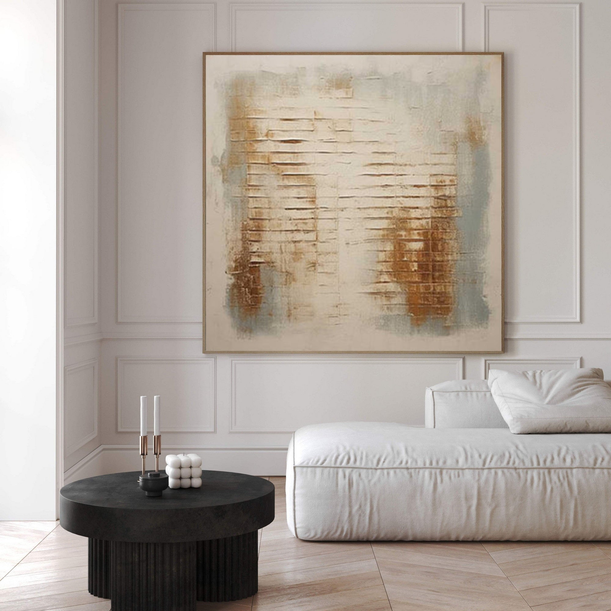 Wabi Sabi Abstract Textured Wall Art for Modern Living Room and Dining Area#TX307