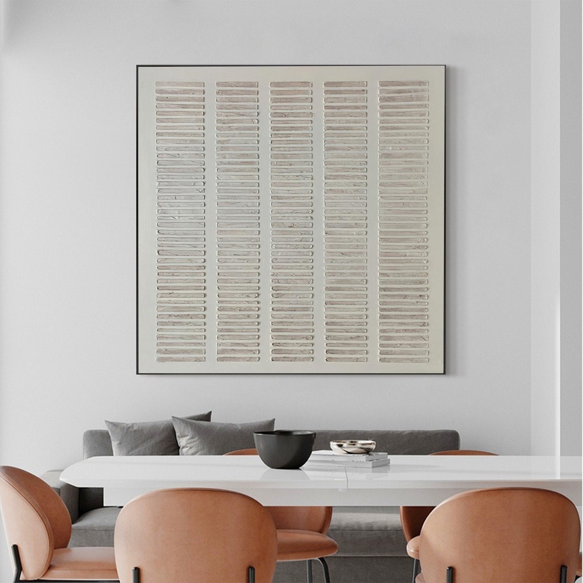 WabiSabi Inspired Textured Wall Art for Contemporary Home Decor #TX087S