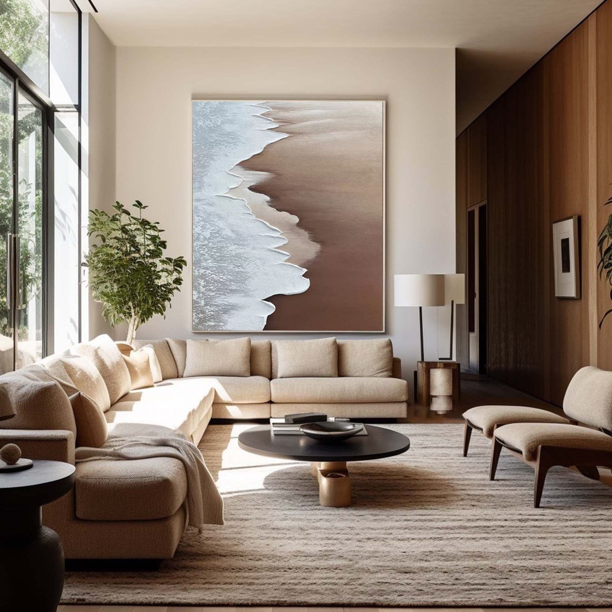 Abstract Expressionist Wall Art for Modern Home Decor #TX129