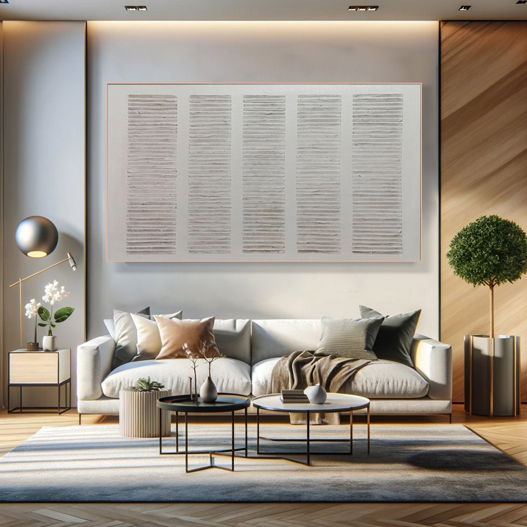 Abstract Wabi Sabi Wall Art with Rich Texture for Living Room and Bedroom #TX062